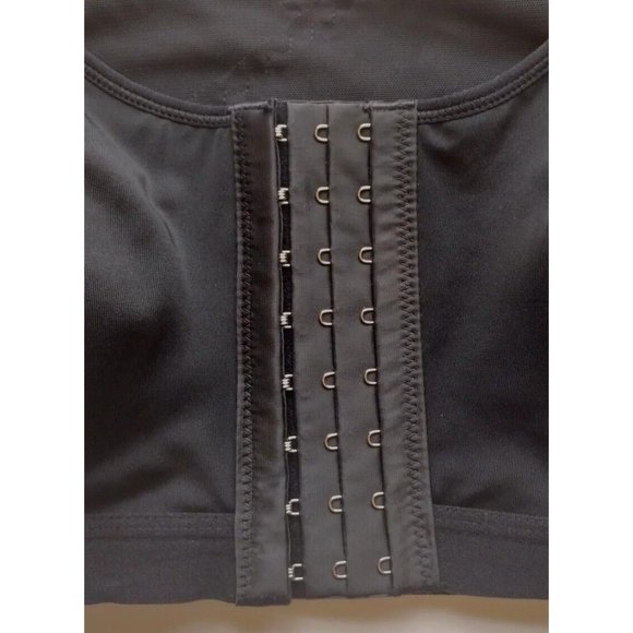 Bra Womens 3xl Hook Adjustable Straps Multi Hook Front Closure Removable Pads - Picture 3 of 10